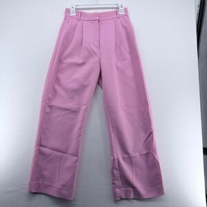 Abercrombie & Fitch Pink Sloan Tailored Trousers High Rise Pants Size 4S 27